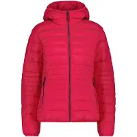 CMP - Women's Down Jacket Fix Hood 35K4076 - Kunstfaserjacke Gr 34 rot