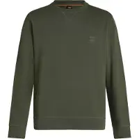 BOSS für Herren. 50509323 Grünes Westart-Sweatshirt (S), Lässig, Baumwolle