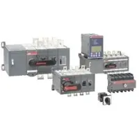 ABB OTM1600E3CM24D Lastumschalter mit Motor 3-polig 1600 A, mit Griff für manuellen Betrieb Motorspannung Ue 24V DC/I-0-II 1SCA113673R1001