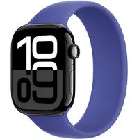 Apple Silikon Solo Loop für Watch | 44/45/46/49 mm - Größe 5 - Ultramarine