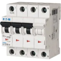 Eaton 241175 Leitungsschutzschalter, 25 A, 3p+N, Charakteristik: C FAZT-C25/3N