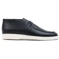 Omnio Cave Chucka Slipper, Herren, Schwarz, Leder