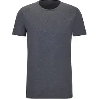 Falke 2-Pack Herren T-Shirt Daily Comfort, 3XL, Grau, Uni, Baumwolle