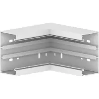 Ggk 12722 Inneneck BR 60x110mm/80-9010, PVC, Gehrungsformteil, alpinweiß BR 60x110/80-IE BR60x11080IE