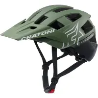 Cratoni AllSet Pro Fahrradhelm - khaki-black matt