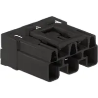 Wago 770-813/011-000 Stecker für Leiterplatten,abgewinkelt,3-polig,schwarz 770813011000 - 100 Stück
