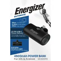 Energizer UE4600PQ, 4600 mAh, Lithium-Ion (Li-Ion), 22,5 W, Schwarz