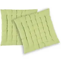 Pad concept Sitzkissen Risotto, 2er-Set grün, 40x3x40 cm