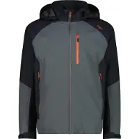 CMP Funktionsjacke , Herren, Gr. 60, grau, Obermaterial: 100% Polyester. Futter: 100% Polyester, Jacken Funktionsjacke, für Wandern und Outdoor-Aktivitäten, aus Polyester