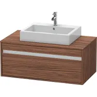 Duravit Waschtischunterschrank Ketho 100x55cm, N d, f AWT m, 1 Ausz., wandhängend