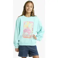 Roxy - Kid's Lineup Crew RG Terry - Pullover Gr 6 Years - XS türkis
