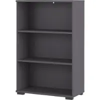 Germania Aktenregal "Profi 3.0", grau (graphit), B:80cm H:123cm T:40cm, Holzwerkstoff, Regale, Aktenregal, 80 x 123 x 40 cm, kratzfeste Beschichtung, Made in Germany
