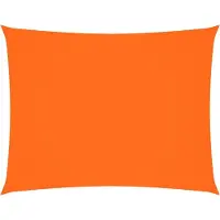 Syfax Sonnensegel Oxford-Gewebe Rechteckig 3x6 m Orange