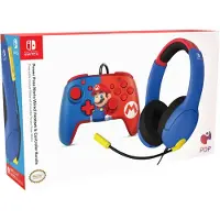 PDP Super Mario Bros Rematch Und Airlite Lvl40 Switch Zubehör-paket