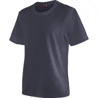 Maier Sports T-Shirt "Walter", Herren, Gr. XL, blau (dunkelblau), 100% Polyester, Rundhals, Shirts T-Shirt, Herren Kurzarmshirt, leichtes Sommer Funktionsshirt, Rundhals, Reg Fit