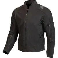 Merlin Taos Air Mesh Stretch Textil-Motorradjacke Schwarz Größe 2XL