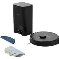 Rowenta X-Plorer RR8595, Beutellos, Schwarz, Weiß, Rund, Staubbeutel, 3 Rad/Räder, 0,26 l