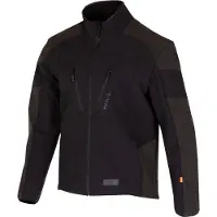 Merlin Badou Polyamid Dual Sport Motorrad Textiljacke, schwarz, XL