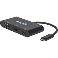 Manhattan 152990 Videoadapter - 3840 x 2160 Supported - Schwarz