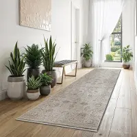 The Carpet Designteppich "Nuvra" rechteckig 15 mm Höhe abstrakt