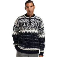 Dale of Norway VM Trondheim Masc. Sweater navy offwhite sandmel. (C00) XS