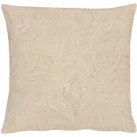 Apelt Dekokissen "3313 INDIAN SUMMER" Gr. 2, beige (creme, ornamente unifarben), B:49cm L:49cm, Kunstfaser, Polyester, Dekokissen_Sitzkissen_Kissenhüllen, Dekokissen, Kissenhülle ohne Füllung, 1 Stück