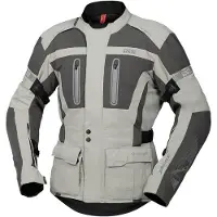 IXS Tour Pacora-ST Motorrad Textiljacke, hellgrau/dunkelgrau, S