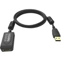 Vision Tc 5musbext+/bl 5m Usb-a-kabel