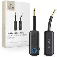 Tech-Protect Adapter Audio Ultraboost AU02 Bluetooth 5.4 - Schwarz