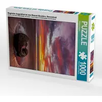 CALVENDO Magischer Augenblick bei den Moeraki Boulders, Neuseeland 1000 Teile Puzzle hoch 480x640mm, Pappon Stefanie; 7439306