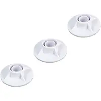 Bestway Ersatzteil-Set Standfuß (weiß / 3 Stk) für ausgewählte Steel Pro Pools, eckig