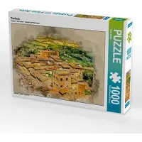 CALVENDO Toskana 1000 Teile Puzzle quer 640x480mm, Roder Peter; 7445037