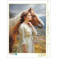 CALVENDO Puzzle Pferdeliebe | 2000 Teile Lege-Größe 90 × 67 cm Foto-Puzzle für glückliche Stunden