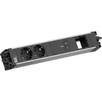 Bachmann BM0023835 STEP ALU 2xCEE7/3 1xUSB C/C 100W 1xCM