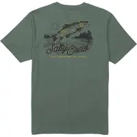 Salty Crew Fish Fest Kurzarm-t-shirt