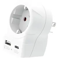 Skross Von Europa zu USA mit USB AC20PD
