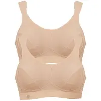 Anita Sport-BH "Sport BH extreme control", Damen, Gr. 85, Cup B, beige (desert desert), Stoff, Obermaterial: 76% Polyester PES. 19% Polyamid PA. 5% Elasthan EL., BHs Sport-BH