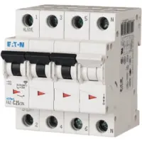 Eaton Power Quality Eaton 115380 Leitungsschutzschalter, 50 A, 3p+N, Charakteristik: D FAZ-D50/3N