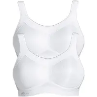 Anita Sport-BH "Sport BH momentum", Damen, Gr. 80, Cup E, weiß (weiß weiß), Stoff, Obermaterial: 70% Polyester PES. 15% Polyamid PA. 15% Elasthan EL., BHs Sport-BH