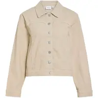 Vila Vinus Geknöpfte Jeansjacke