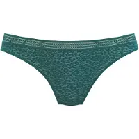 LASCANA String "Freya" aus Spitze in Leo-Optik mit modischem Bund, sexy Dessous
