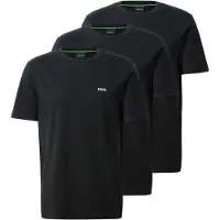 BOSS für Herren. 50559436 Pack 3 T-Shirts Basic schwarz (S), Lässig, Baumwolle, Kurzarm