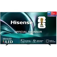 Hisense 75 '' U7Q | ULED MiniLED Smart TV 4K 144 Hz, 190,5 cm (75"), 3840 x 2160 Pixel, ULED, Smart-TV, WLAN, Schwarz