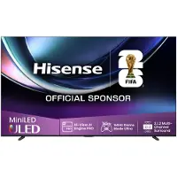Hisense 65 '' U7Q PRO | ULED MiniLED Smart TV 4K 165 Hz, 165,1 cm (65"), 3840 x 2160 Pixel, ULED, Smart-TV, WLAN, Schwarz