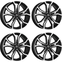 Dezent 4 TV dark Felgen 9.0Jx20 5x108 für Land Rover Discovery Evoque Freelander Velar