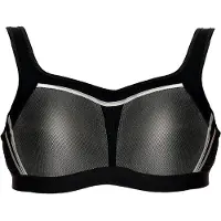 Viania Sport-BH "Sport BH extreme", Damen, Gr. 80, Cup B, schwarz, Obermaterial: 81% Polyester PES. 16% Polyamid PA. 3% Elasthan EL., BHs Sport-BH