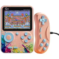 , Konsole mit 500 Spiele-Emulator und Multiplayer-Controller Modell StreetArt, Rosa