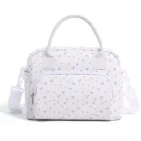 OEM Praktische Reisetas für Damen und Herren, 12L große isolierte Lunchtasche mit verstellbaren Schultergurten, faltschließbare kleine Tasche für Picknicks unterwegs