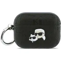 Karl Lagerfeld AirPods Pro 3 Hülle Schwarz