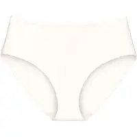Triumph Slip "Shape Smart Maxi", Damen, Gr. L, Microtouch, weiß (ecru weiß), Microtouch, Obermaterial: 55% Elasthan, 45% Polyamid, körpernah, Unterhosen Slip, glättend und schmeichelnd